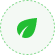 Green Leave on a dotted circle